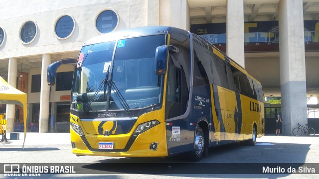 Viação Ultra 2303 na cidade de São Paulo, São Paulo, Brasil, por Murilo da Silva. ID da foto: 9961763.