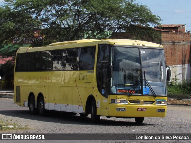 Viação Itapemirim 44215 na cidade de Caruaru, Pernambuco, Brasil, por Lenilson da Silva Pessoa. ID da foto: 9961258.