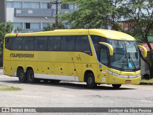 Viação Itapemirim 60083 na cidade de Caruaru, Pernambuco, Brasil, por Lenilson da Silva Pessoa. ID da foto: 9960641.