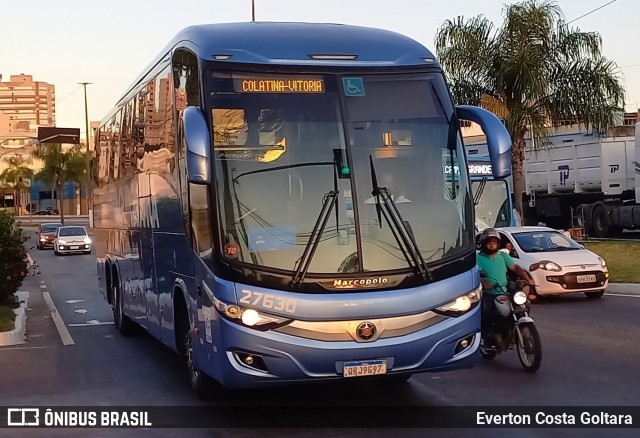 Viação Águia Branca 27630 na cidade de Cariacica, Espírito Santo, Brasil, por Everton Costa Goltara. Número da foto: #9962582.