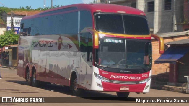 Auto Viação Porto Rico 2003 na cidade de Santa Inês, Maranhão, Brasil, por Miqueias Pereira Sousa. Número da foto: #9962377.