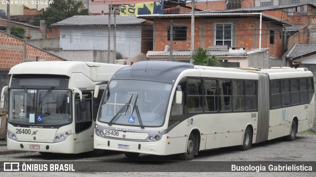 Viação do Sul 26406 na cidade de Curitiba, Paraná, Brasil, por Busologia Gabrielística. ID da foto: 9959982.