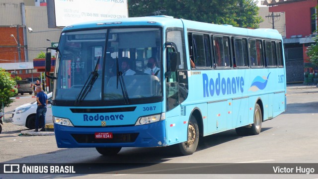 Rodonave 3087 na cidade de Feira de Santana, Bahia, Brasil, por Victor Hugo. ID da foto: 9961941.