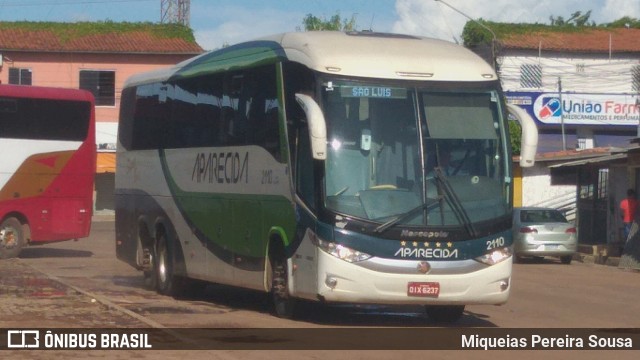 Viação Nossa Senhora Aparecida 2110 na cidade de Santa Inês, Maranhão, Brasil, por Miqueias Pereira Sousa. ID da foto: 9962365.