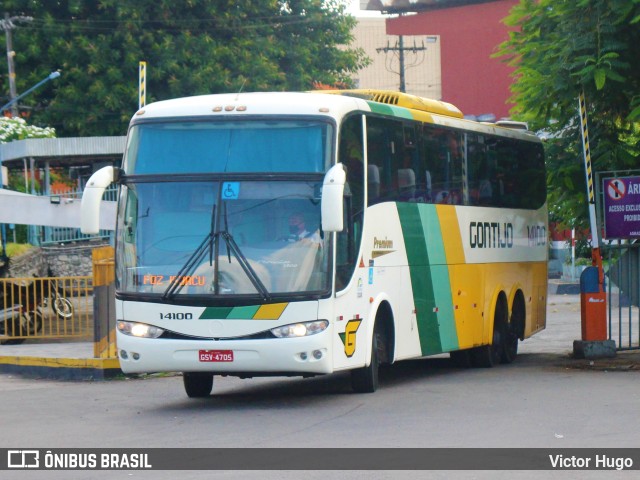 Empresa Gontijo de Transportes 14100 na cidade de Feira de Santana, Bahia, Brasil, por Victor Hugo. ID da foto: 9962175.