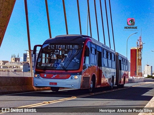 Itajaí Transportes Coletivos 2017 na cidade de Campinas, São Paulo, Brasil, por Henrique Alves de Paula Silva. Número da foto: #9961815.