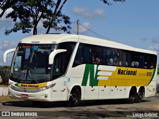 Viação Nacional 16105 na cidade de Teresina, Piauí, Brasil, por Lucas Gabriel. Número da foto: #9961999.