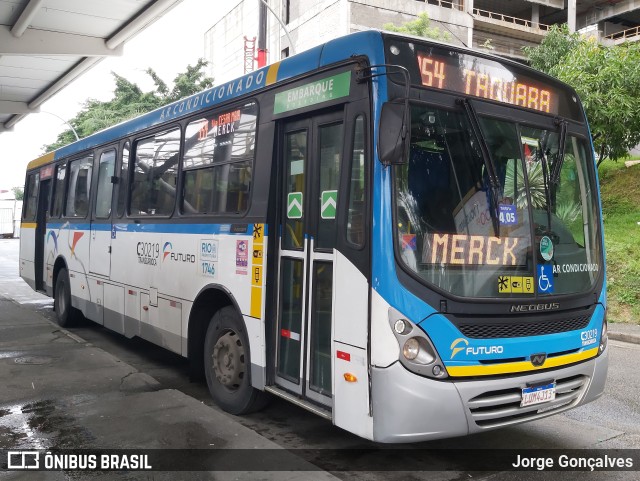 Transportes Futuro C30219 na cidade de Rio de Janeiro, Rio de Janeiro, Brasil, por Jorge Gonçalves. Número da foto: #9962232.