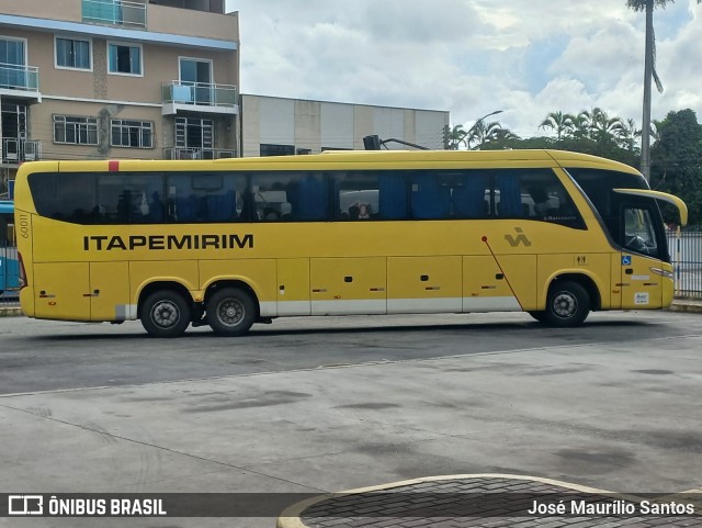 Viação Itapemirim 60011 na cidade de Macaé, Rio de Janeiro, Brasil, por José Maurílio Santos. ID da foto: 9961660.