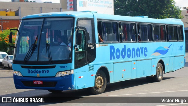 Rodonave 3087 na cidade de Feira de Santana, Bahia, Brasil, por Victor Hugo. ID da foto: 9962071.