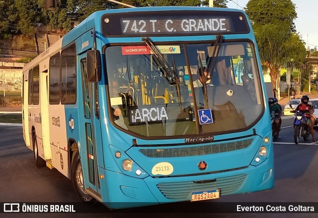 Viação Grande Vitória 23173 na cidade de Cariacica, Espírito Santo, Brasil, por Everton Costa Goltara. ID da foto: 9962536.