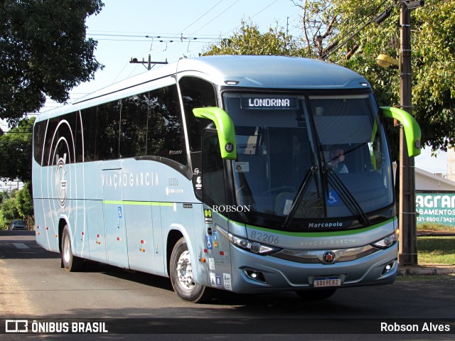 Viação Garcia 82206 na cidade de Paranavaí, Paraná, Brasil, por Robson Alves. ID da foto: 9961771.