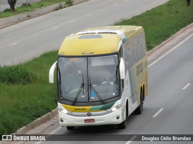 Empresa Gontijo de Transportes 21405 na cidade de Belo Horizonte, Minas Gerais, Brasil, por Douglas Célio Brandao. ID da foto: 9961580.