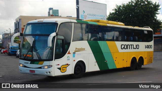 Empresa Gontijo de Transportes 14100 na cidade de Feira de Santana, Bahia, Brasil, por Victor Hugo. ID da foto: 9962186.