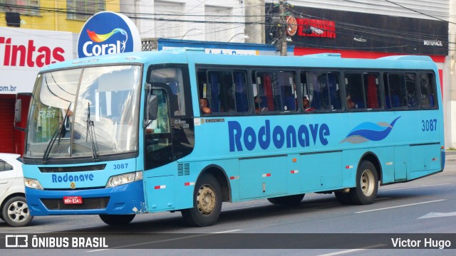 Rodonave 3087 na cidade de Feira de Santana, Bahia, Brasil, por Victor Hugo. Número da foto: #9962078.