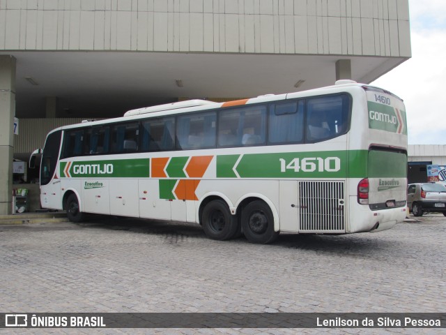 Empresa Gontijo de Transportes 14610 na cidade de Caruaru, Pernambuco, Brasil, por Lenilson da Silva Pessoa. ID da foto: 9987433.