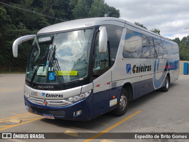 Viação Cidade de Caieiras 4280 na cidade de Caieiras, São Paulo, Brasil, por Espedito de Brito Gomes. Número da foto: #9986703.