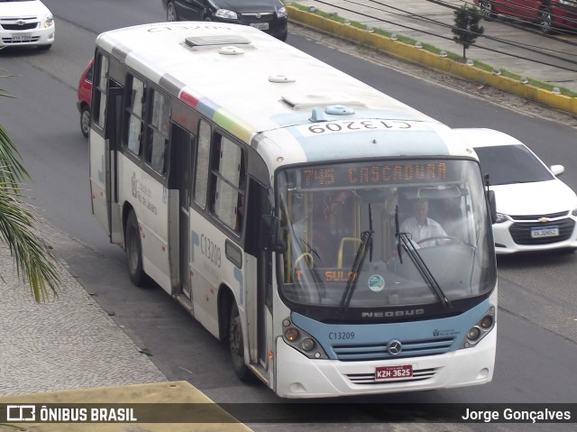 Transportes Barra C13209 na cidade de Rio de Janeiro, Rio de Janeiro, Brasil, por Jorge Gonçalves. Número da foto: #9986294.