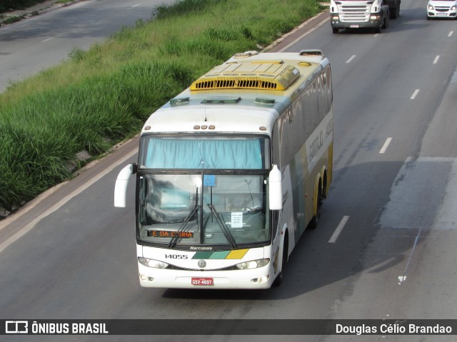 Empresa Gontijo de Transportes 14055 na cidade de Belo Horizonte, Minas Gerais, Brasil, por Douglas Célio Brandao. ID da foto: 9986988.