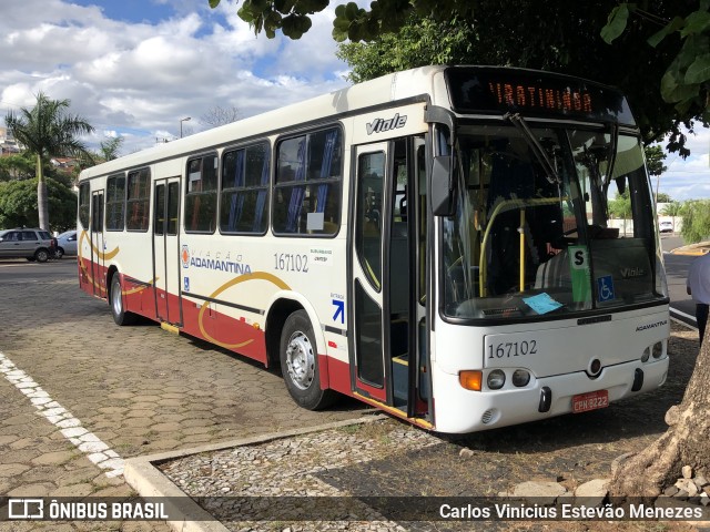 Expresso Adamantina 167102 na cidade de Bauru, São Paulo, Brasil, por Carlos Vinicius Estevão Menezes. ID da foto: 9986242.