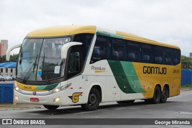 Empresa Gontijo de Transportes 21635 na cidade de São Paulo, São Paulo, Brasil, por George Miranda. ID da foto: 9987100.
