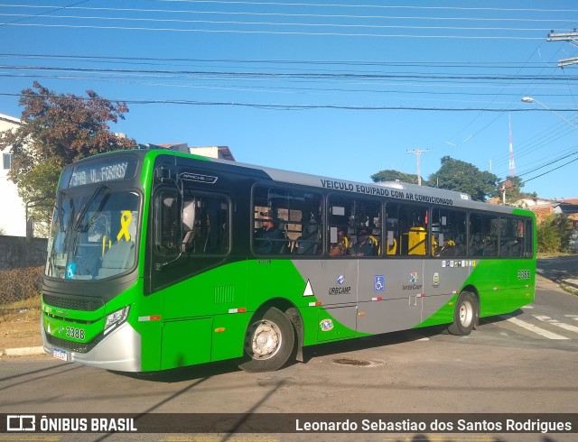 VB Transportes e Turismo 3388 na cidade de Campinas, São Paulo, Brasil, por Leonardo Sebastiao dos Santos Rodrigues. ID da foto: 9986408.