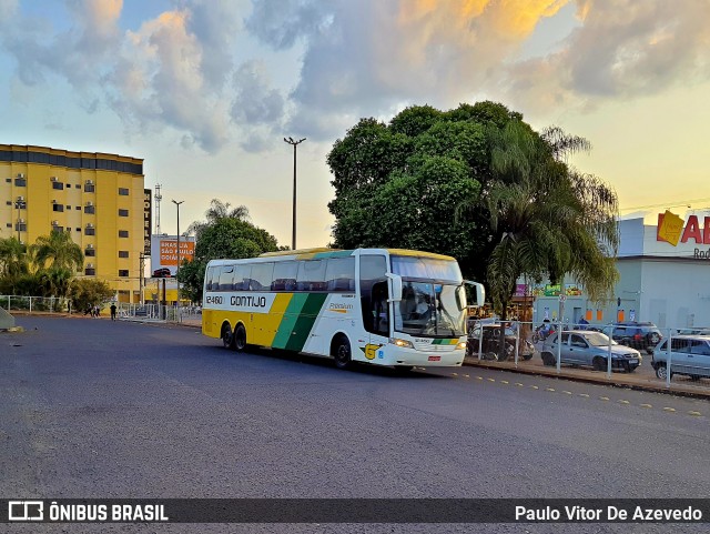 Empresa Gontijo de Transportes 12460 na cidade de Uberaba, Minas Gerais, Brasil, por Paulo Vitor De Azevedo. ID da foto: 9987412.