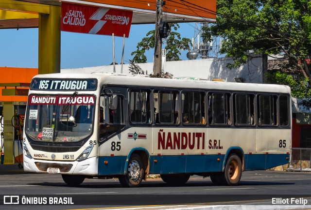 Ñanduti S.R.L. - Línea 165 85 na cidade de Itauguá, Central, Paraguai, por Elliot Felip. ID da foto: 9986081.