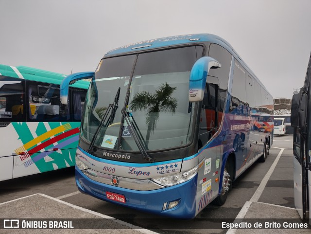 Lopes Turismo 1000 na cidade de Aparecida, São Paulo, Brasil, por Espedito de Brito Gomes. Número da foto: #9986153.