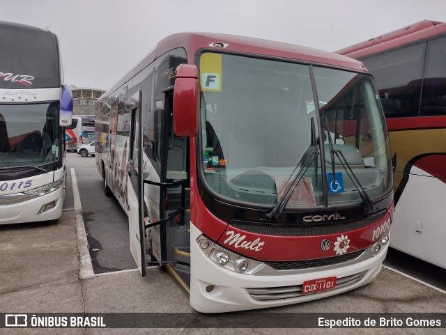 Mult Fretamento e Turismo 10100 na cidade de Aparecida, São Paulo, Brasil, por Espedito de Brito Gomes. ID da foto: 9988782.