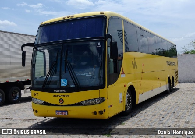 Viação Itapemirim 8911 na cidade de Paulo Afonso, Bahia, Brasil, por Daniel Henrique. ID da foto: 9990810.