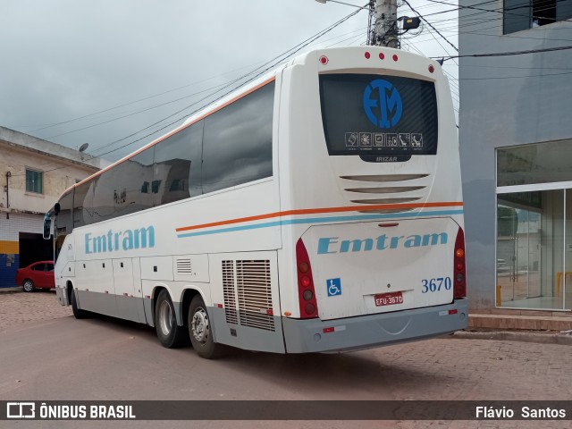 Emtram 3670 na cidade de Barra da Estiva, Bahia, Brasil, por Flávio  Santos. ID da foto: 9989519.