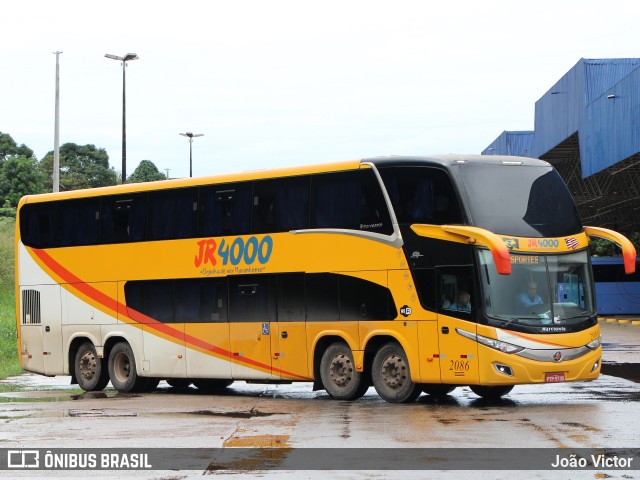 JR 4000 Transportes 2086 na cidade de São Luís, Maranhão, Brasil, por João Victor. ID da foto: 9990929.