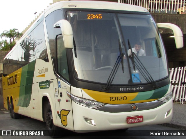 Empresa Gontijo de Transportes 19120 na cidade de Belo Horizonte, Minas Gerais, Brasil, por Hariel Bernades. Número da foto: #9989830.