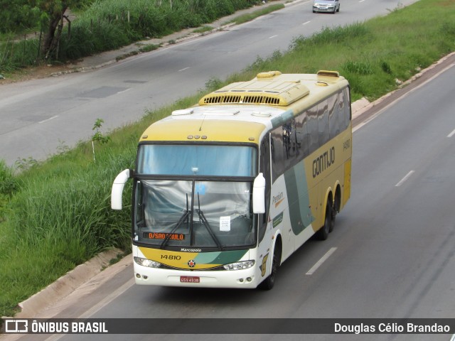Empresa Gontijo de Transportes 14810 na cidade de Belo Horizonte, Minas Gerais, Brasil, por Douglas Célio Brandao. Número da foto: #9989560.