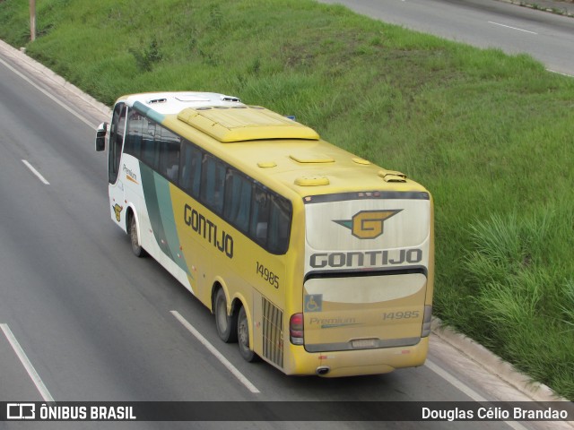 Empresa Gontijo de Transportes 14985 na cidade de Belo Horizonte, Minas Gerais, Brasil, por Douglas Célio Brandao. Número da foto: #9989615.