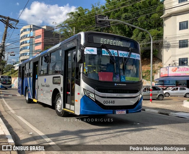 Viação Cidade de Caieiras 00448 na cidade de Franco da Rocha, São Paulo, Brasil, por Pedro Henrique Rodrigues . ID da foto: 9991111.