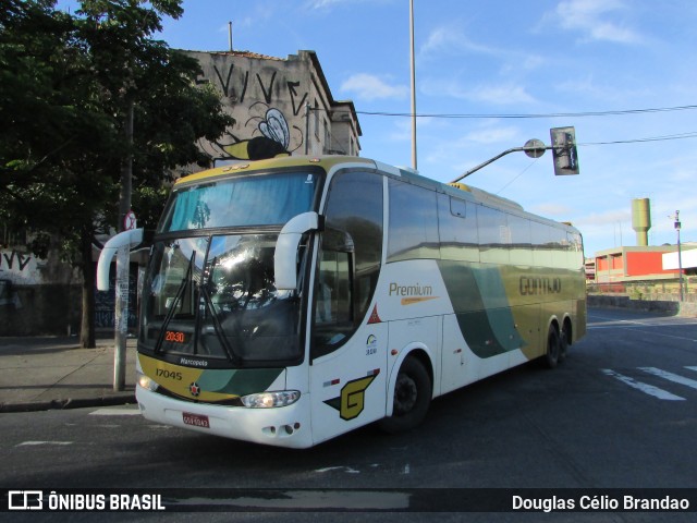 Empresa Gontijo de Transportes 17045 na cidade de Belo Horizonte, Minas Gerais, Brasil, por Douglas Célio Brandao. ID da foto: 9992544.