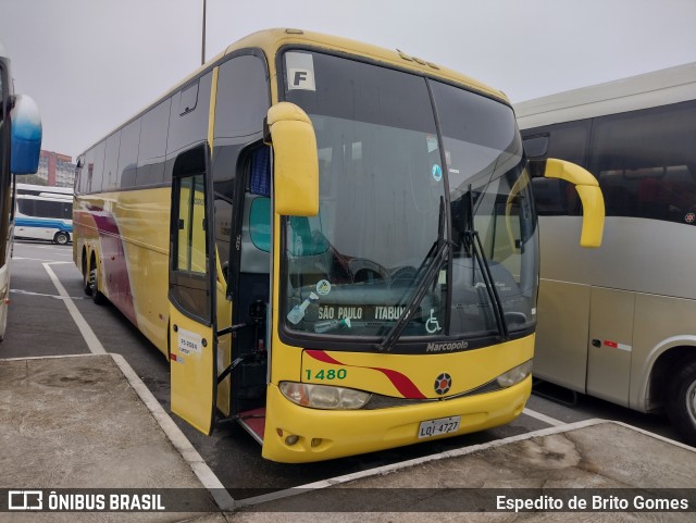 Ônibus Particulares 1480 na cidade de Aparecida, São Paulo, Brasil, por Espedito de Brito Gomes. ID da foto: 9993279.