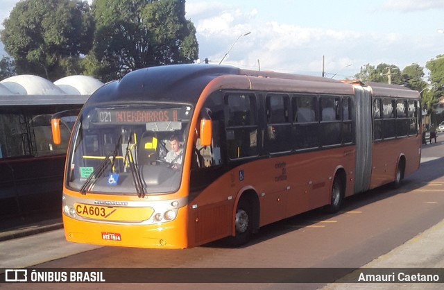 Auto Viação Santo Antônio CA603 na cidade de Curitiba, Paraná, Brasil, por Amauri Caetano. Número da foto: #9993638.