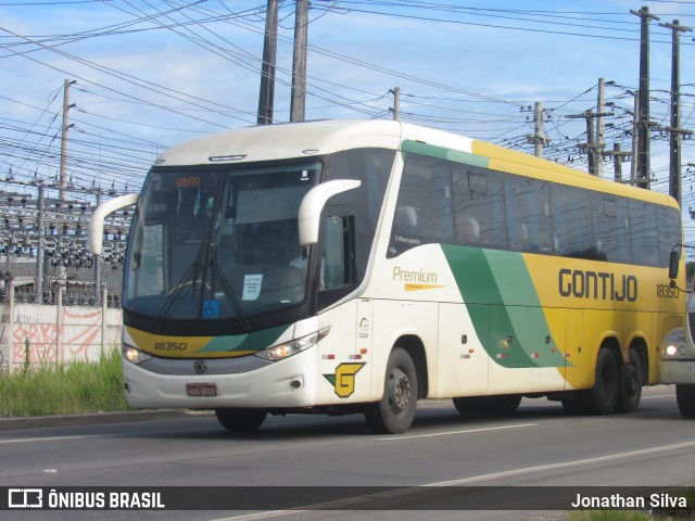 Empresa Gontijo de Transportes 18350 na cidade de Jaboatão dos Guararapes, Pernambuco, Brasil, por Jonathan Silva. ID da foto: 9991484.