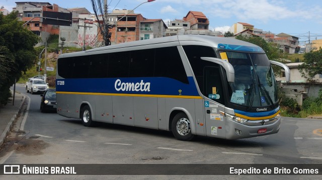 Viação Cometa 17209 na cidade de Franco da Rocha, São Paulo, Brasil, por Espedito de Brito Gomes. Número da foto: #9993002.
