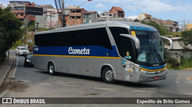 Viação Cometa 17209 na cidade de Franco da Rocha, São Paulo, Brasil, por Espedito de Brito Gomes. ID da foto: 9993002.