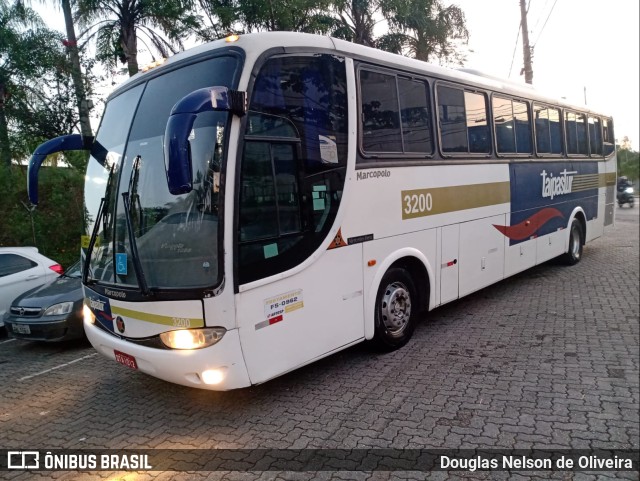 Taipastur Transportes Turísticos 3200 na cidade de Guarulhos, São Paulo, Brasil, por Douglas Nelson de Oliveira. ID da foto: 9993193.