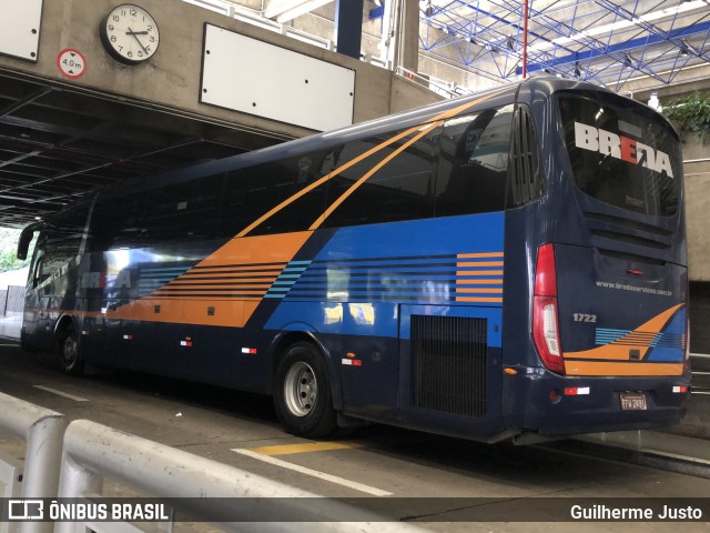 Breda Transportes e Serviços 1722 na cidade de São Paulo, São Paulo, Brasil, por Guilherme Justo. ID da foto: 9993416.