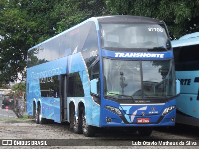 Transnorte - Transporte e Turismo Norte de Minas 87700 na cidade de Belo Horizonte, Minas Gerais, Brasil, por Luiz Otavio Matheus da Silva. ID da foto: 9992569.