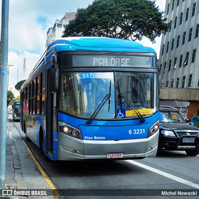 Viação Paratodos > São Jorge > Metropolitana São Paulo > Mobibrasil 6 3231 na cidade de São Paulo, São Paulo, Brasil, por Michel Nowacki. Número da foto: #9993456.