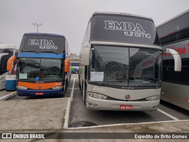 EMDA Tur 2650 na cidade de Aparecida, São Paulo, Brasil, por Espedito de Brito Gomes. Número da foto: #9993248.