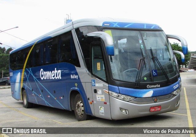 Viação Cometa 13201 na cidade de Alumínio, São Paulo, Brasil, por Vicente de Paulo Alves. ID da foto: 9992638.