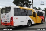 Viação Piracicabana Praia Grande 3114 na cidade de Praia Grande, São Paulo, Brasil, por Yuri N.  de Jesus. Número da foto: #9993590.